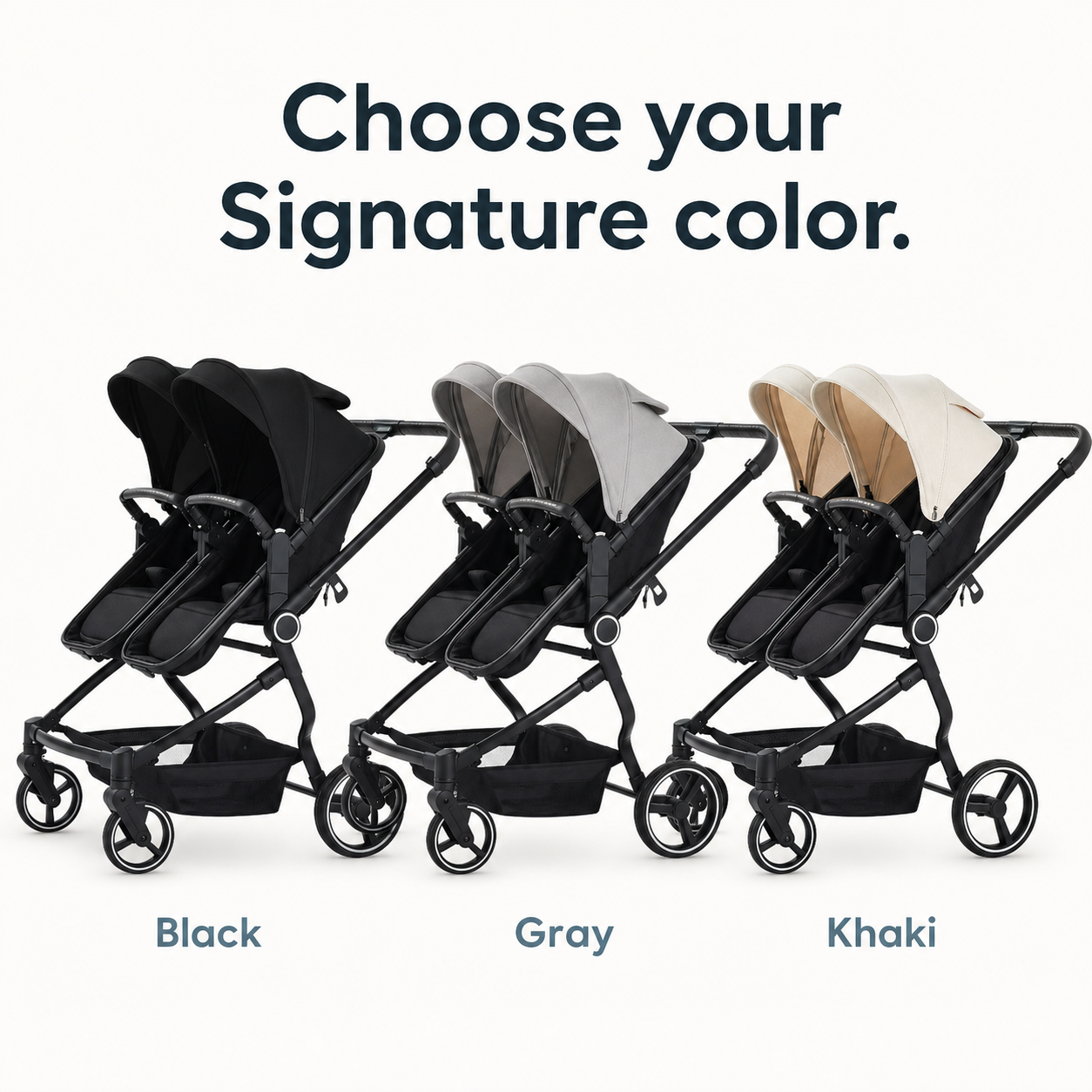 Mile One Signature Double Stroller