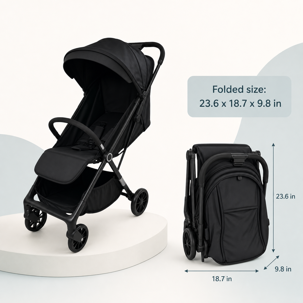 Mile One Everyday Compact Stroller