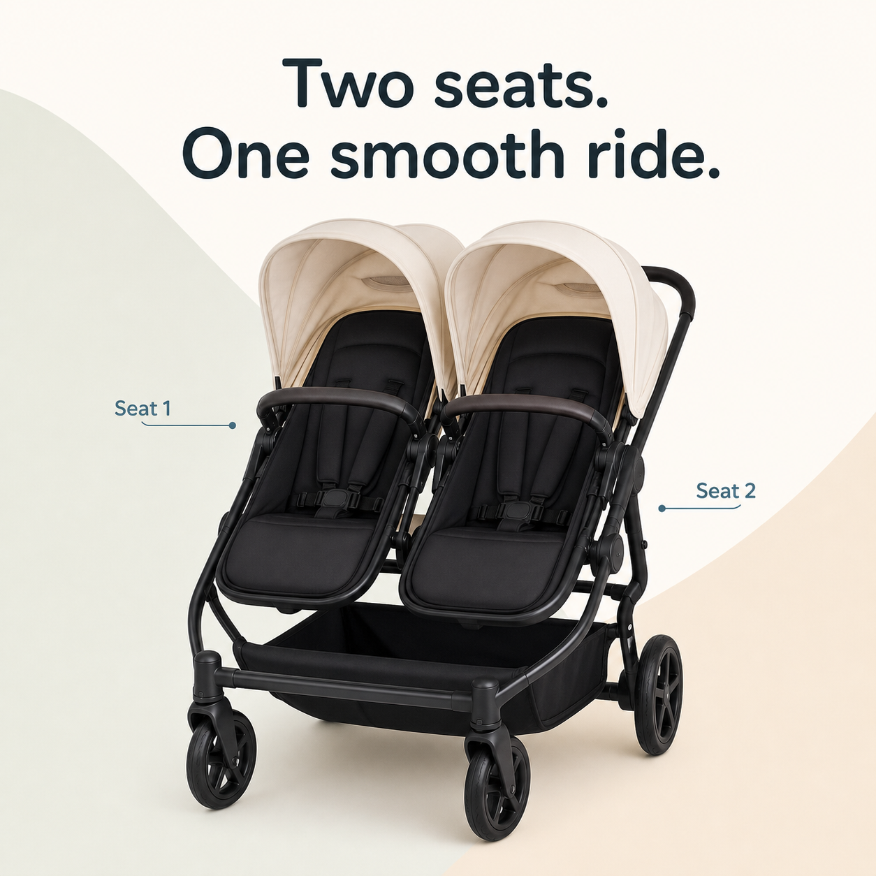 Mile One Signature Double Stroller