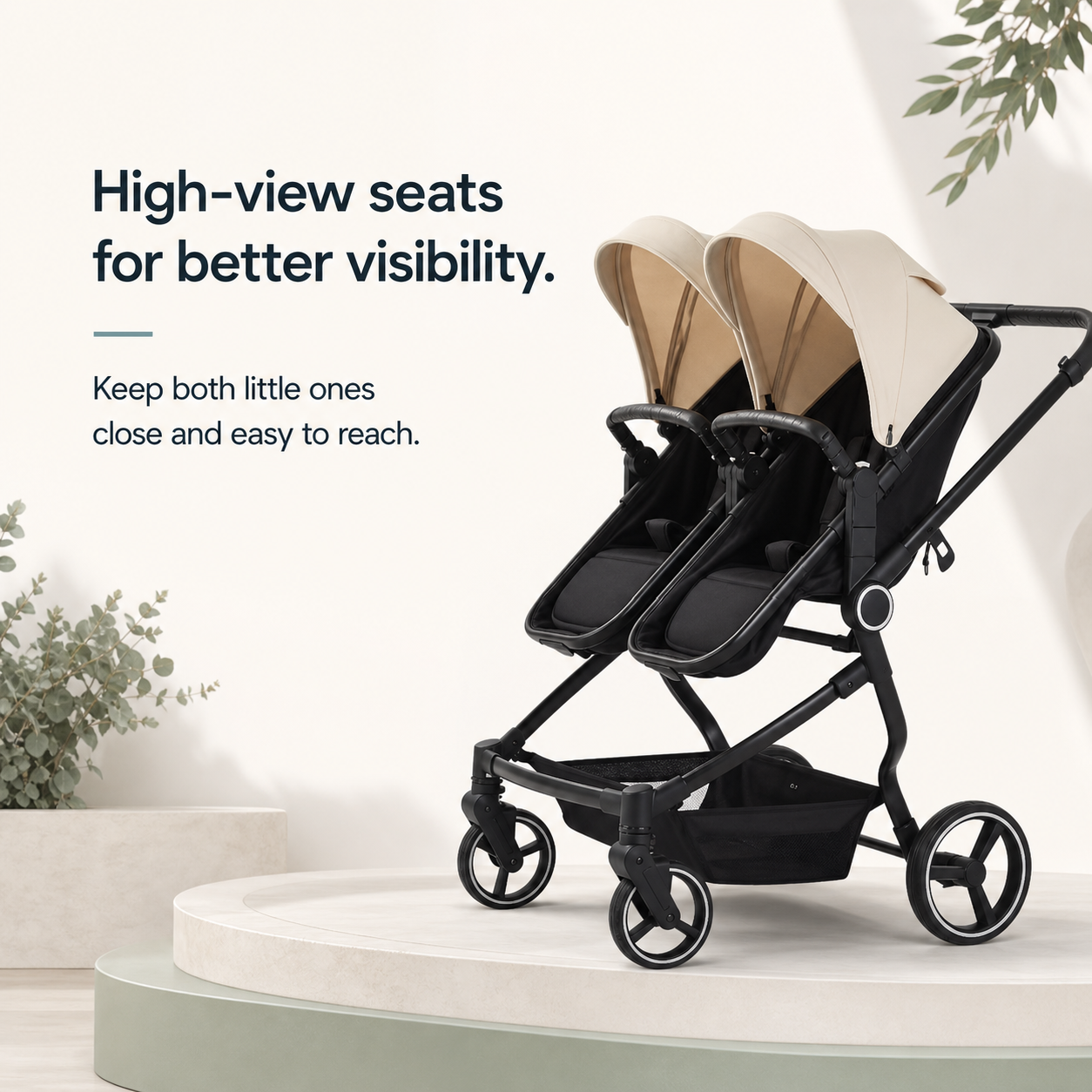 Mile One Signature Double Stroller